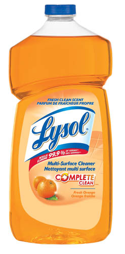 LYSOL MultiSurface Cleaner Complete Clean  Pourable  Orange Discontinued
